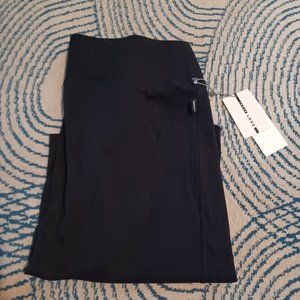 DKNY Ribbed High Waist Skirt